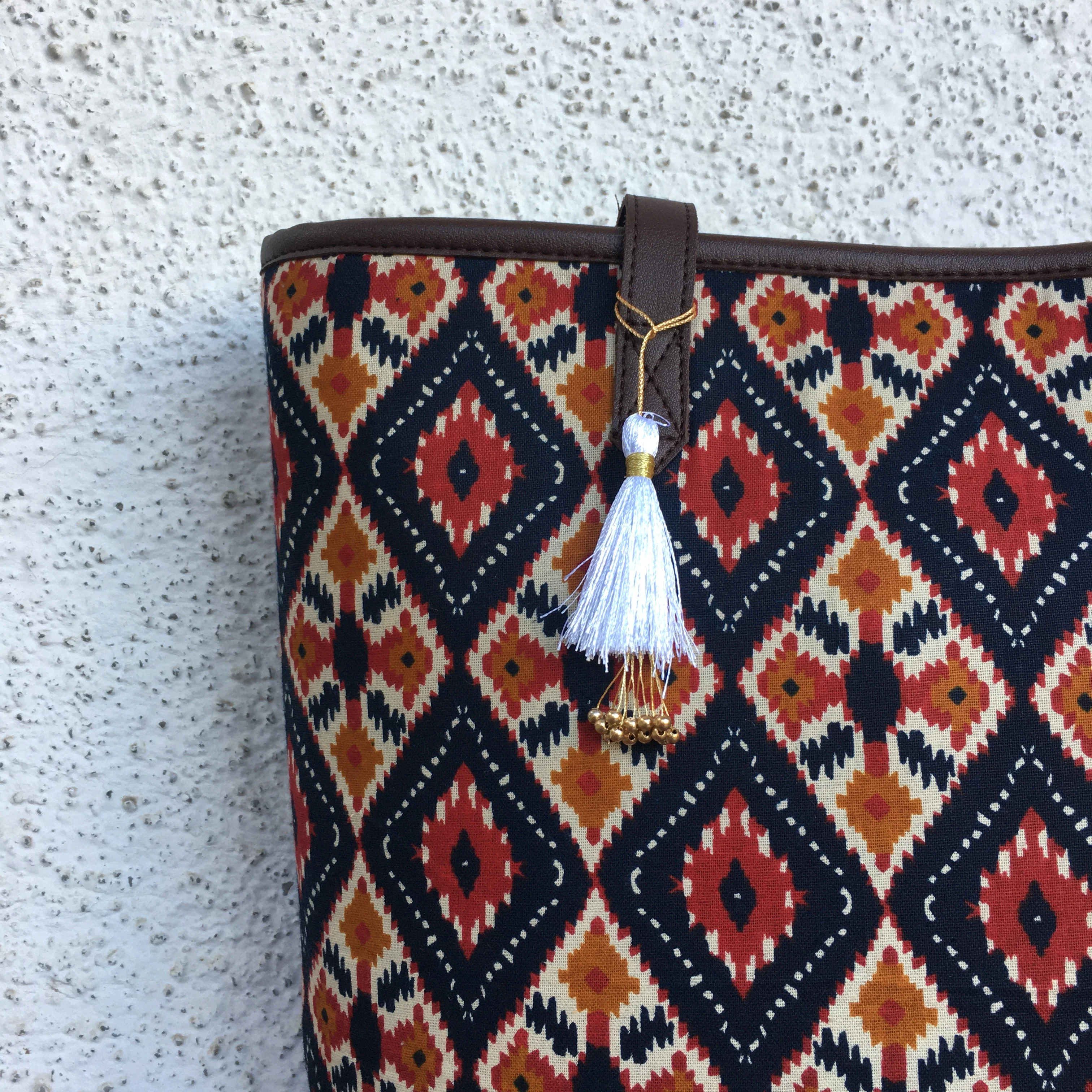 4 tone Blue - Printed Tote Bag - Image 3