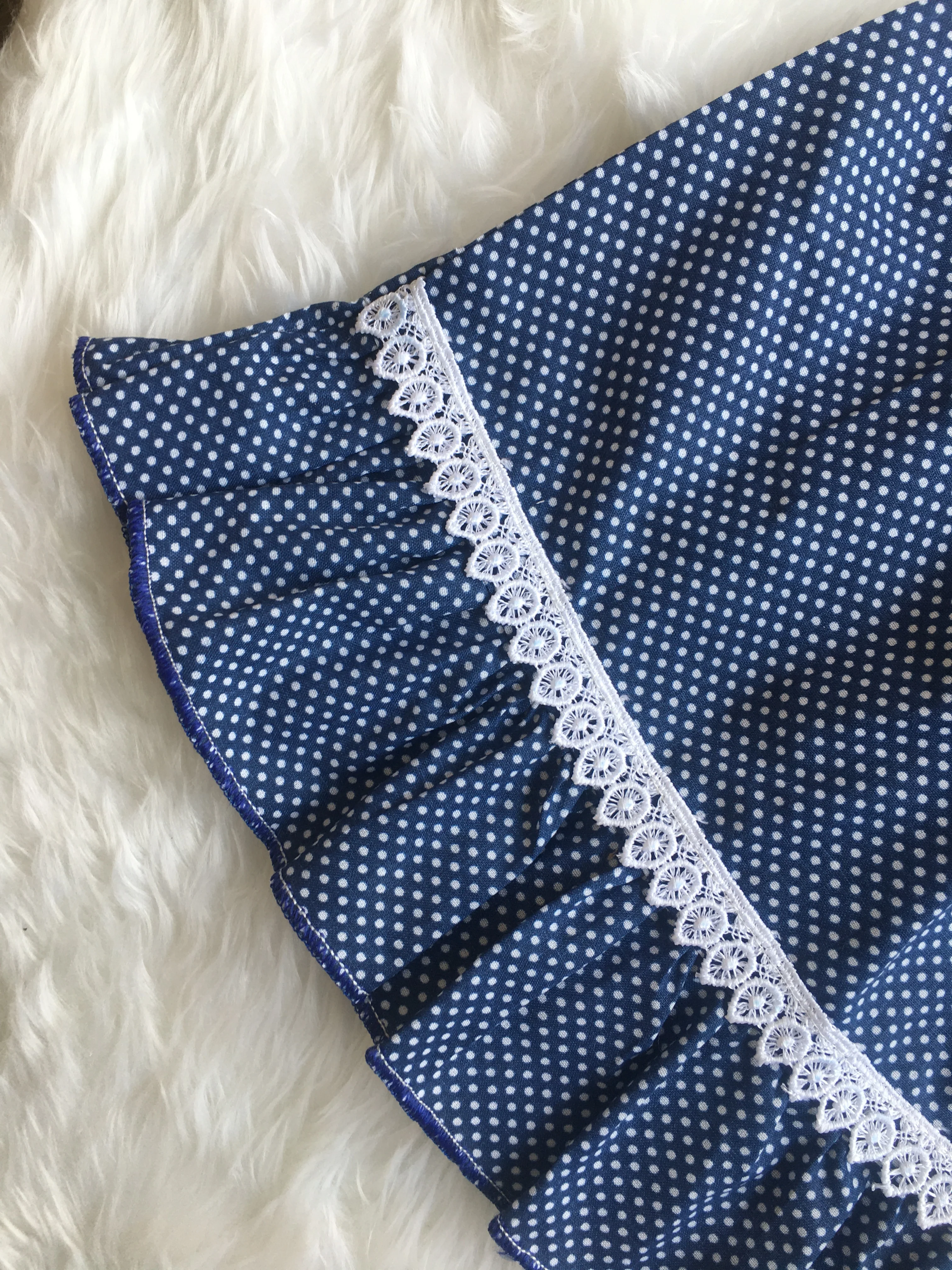 Baby Frock - 4033 - Blue - Image 3