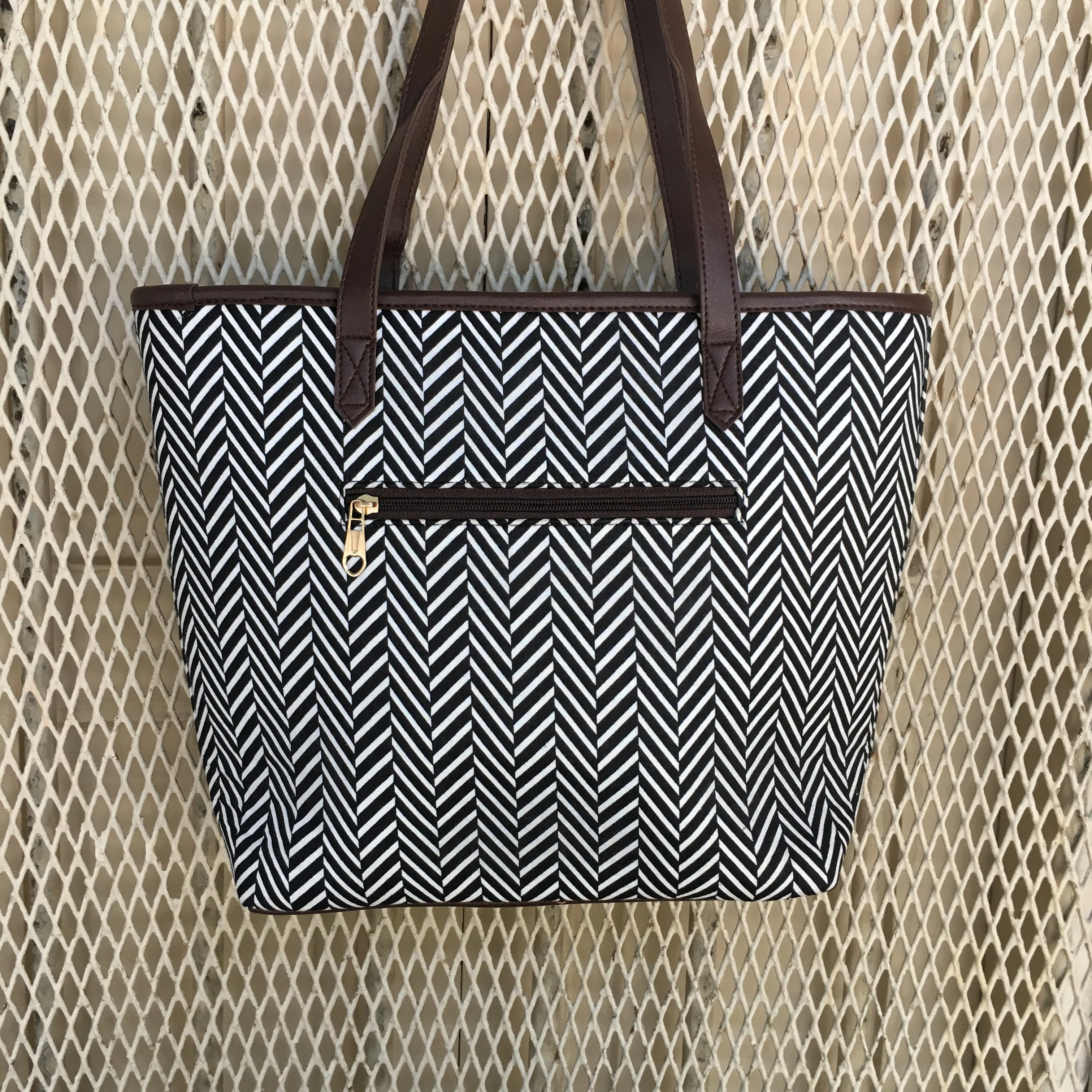 Black Cris Cros - Printed Tote Bag - Image 8