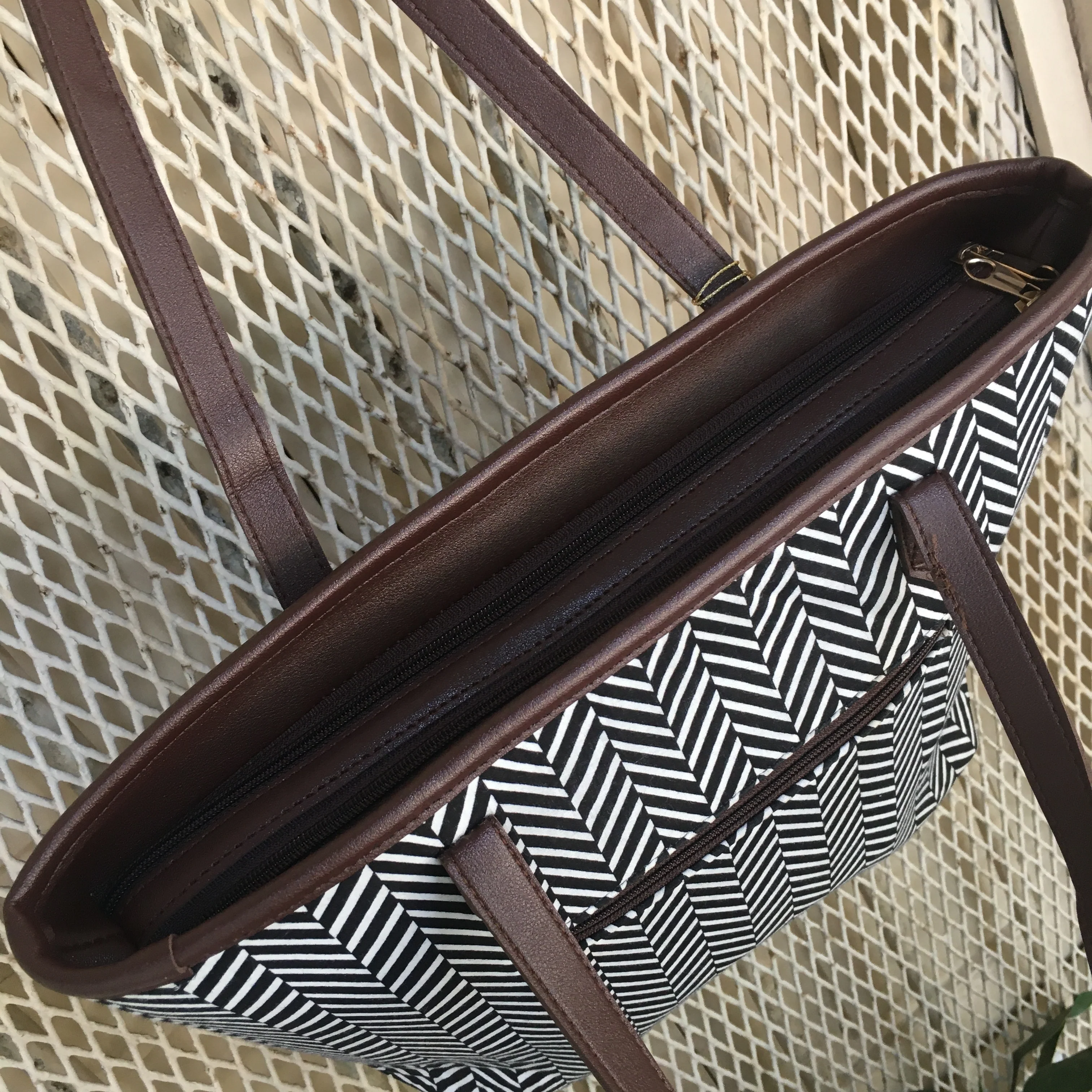 Black Cris Cros - Printed Tote Bag - Image 9
