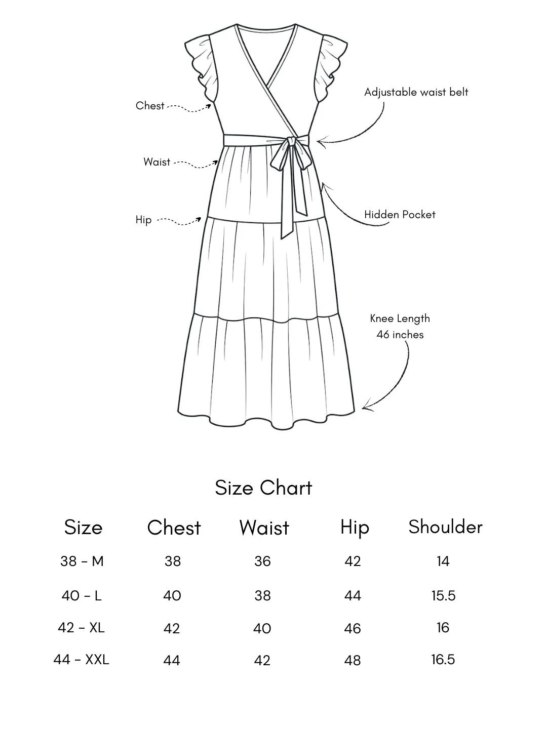 Dessert Art - Sleevless Midi Dress - Soft Rayon - Image 9
