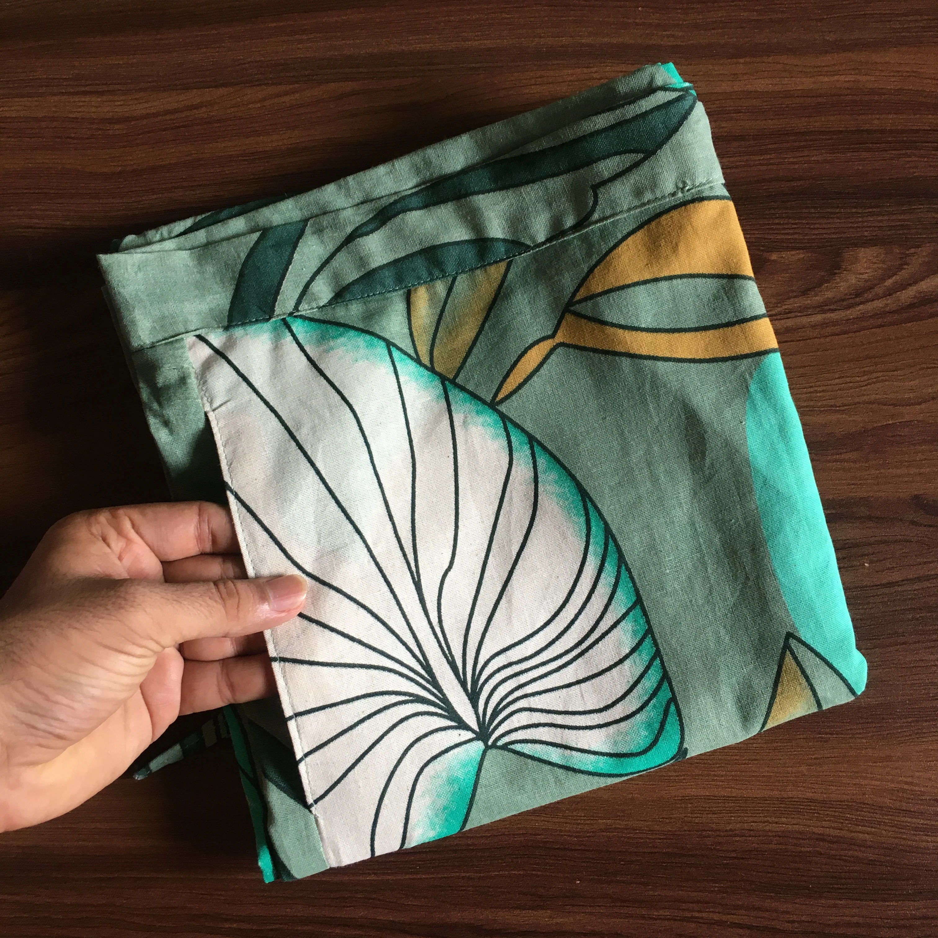 Lotus Leaf - Sea Green - Cord Set - Pure Cotton - Image 3