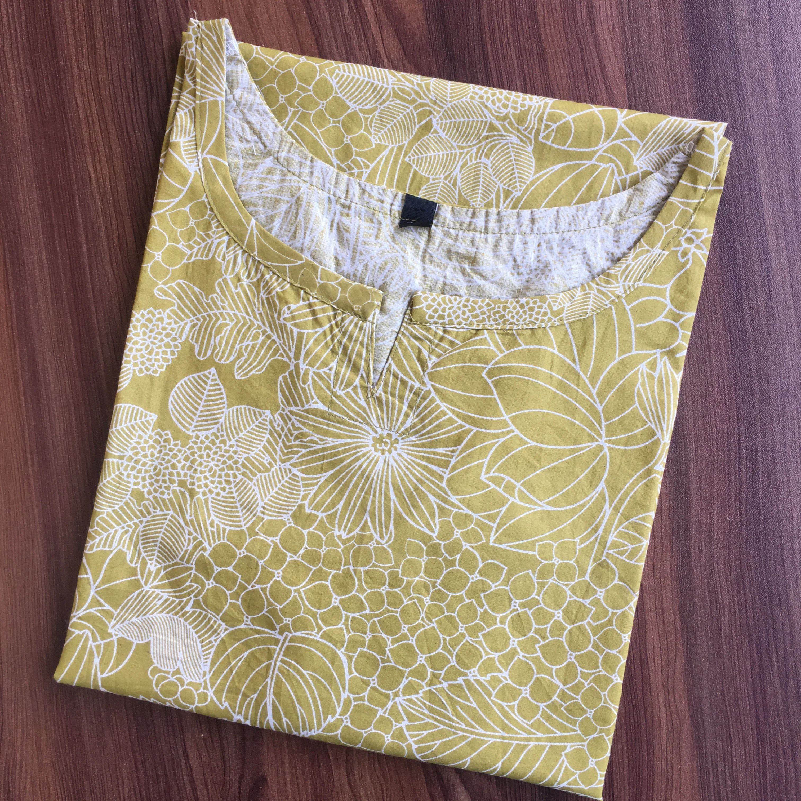 Sketch Print - Pista Garden - Cord Set - Pure Cotton - Image 7