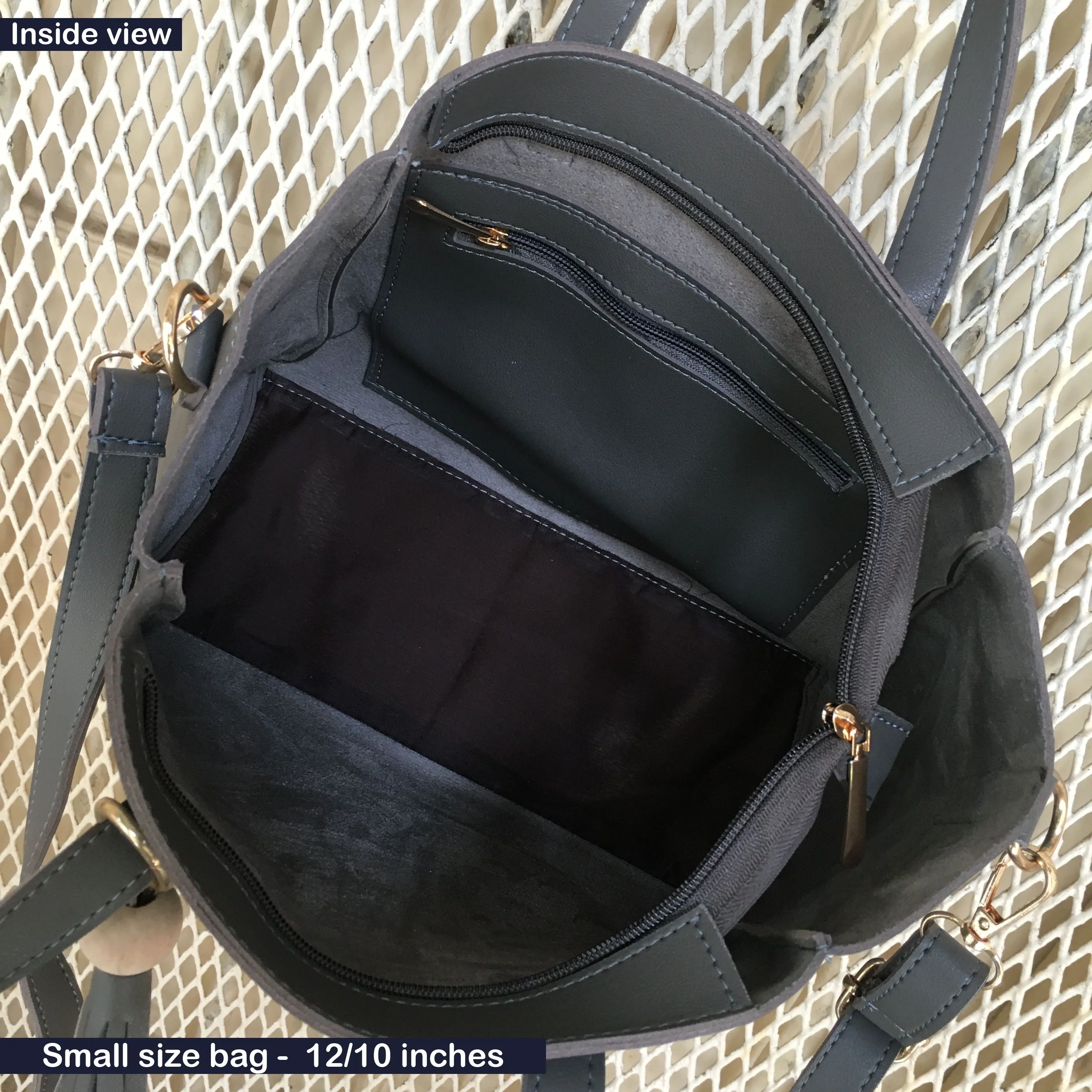 “The Charming “ - Medium Size Handbag - Image 6